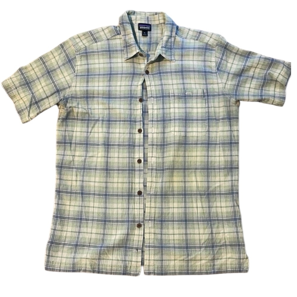 Patagonia Organic Cotton Men’s Xl Button Down T-Shirt
